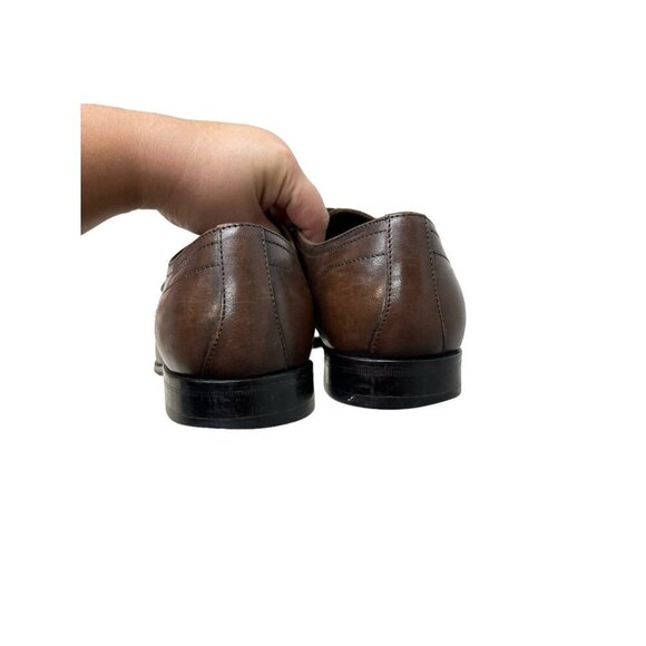 Hugo Boss Shoes Mens 9 Bicycle Toe Dress Oxford 50130961 Brown Leather Lace Up main image 2